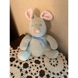 Vtg Just Friends Velour Mouse Rattle